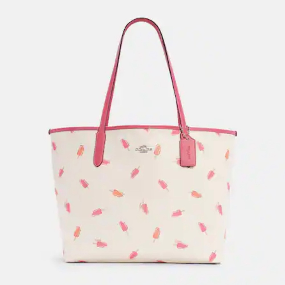 Coach Popsicle City Tote and slim wallet. Like new